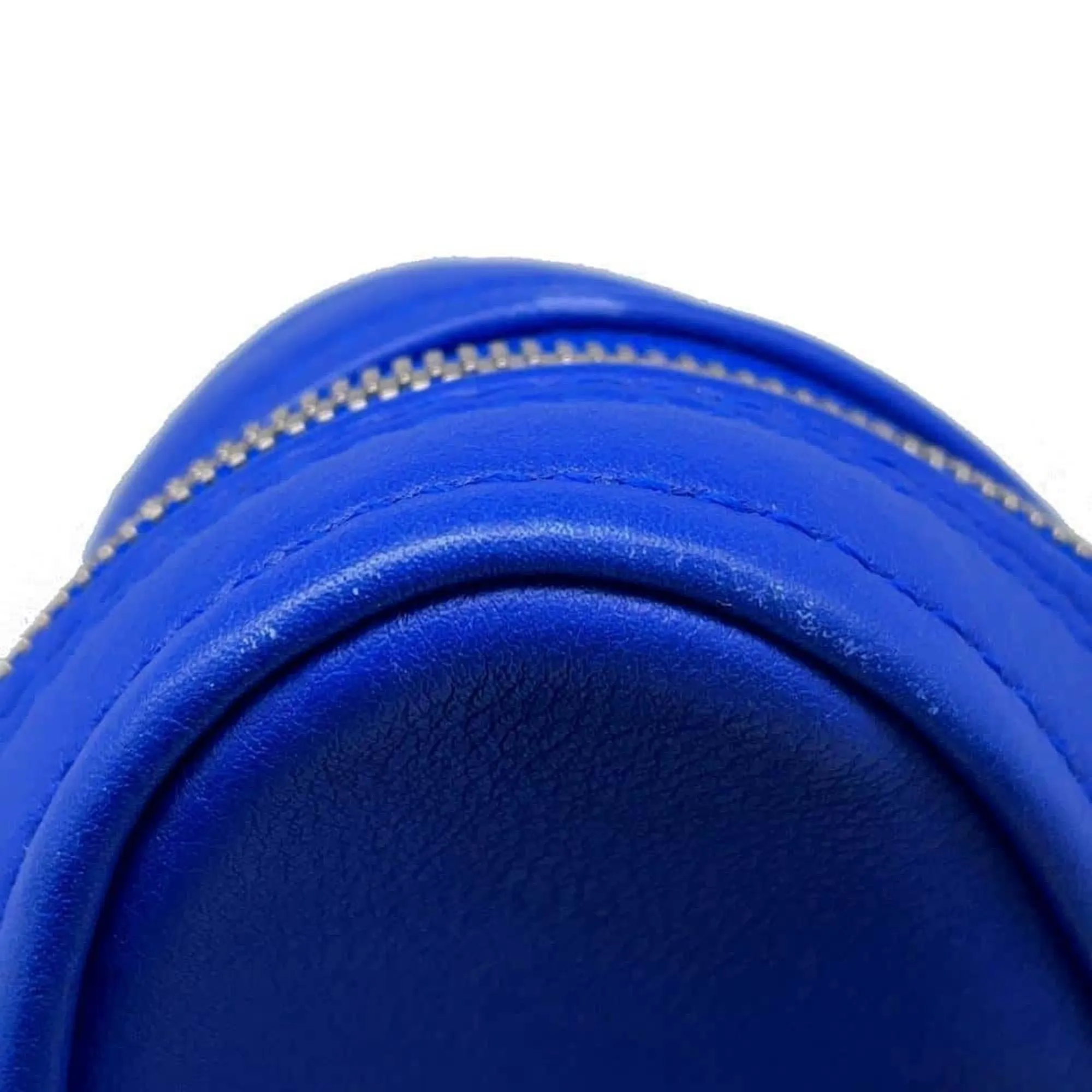 Balenciaga Triangle Blue Leather Bag