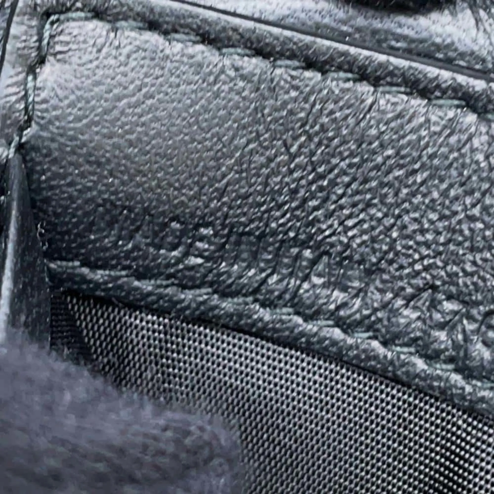 Balenciaga Triangle Blue Leather Bag