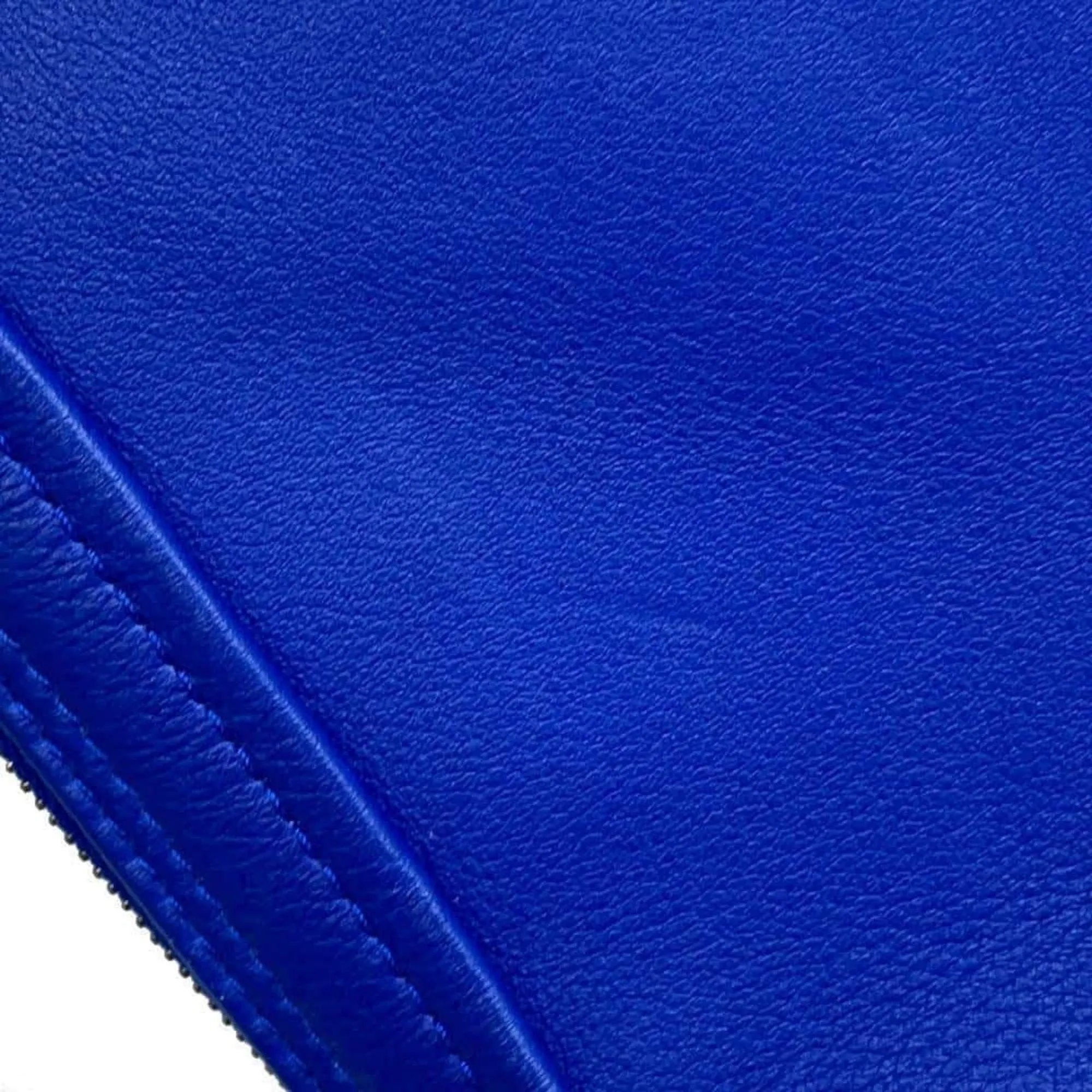 Balenciaga Triangle Blue Leather Bag