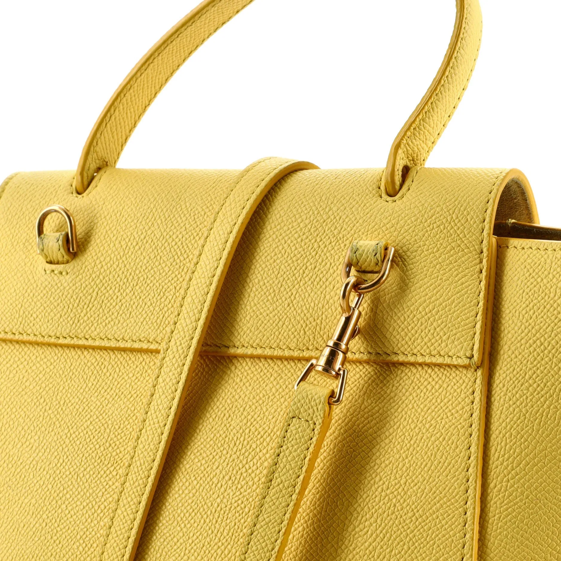 Belt Bag Textured Leather Nano