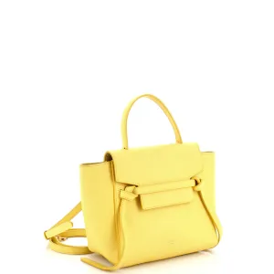 Belt Bag Textured Leather Nano