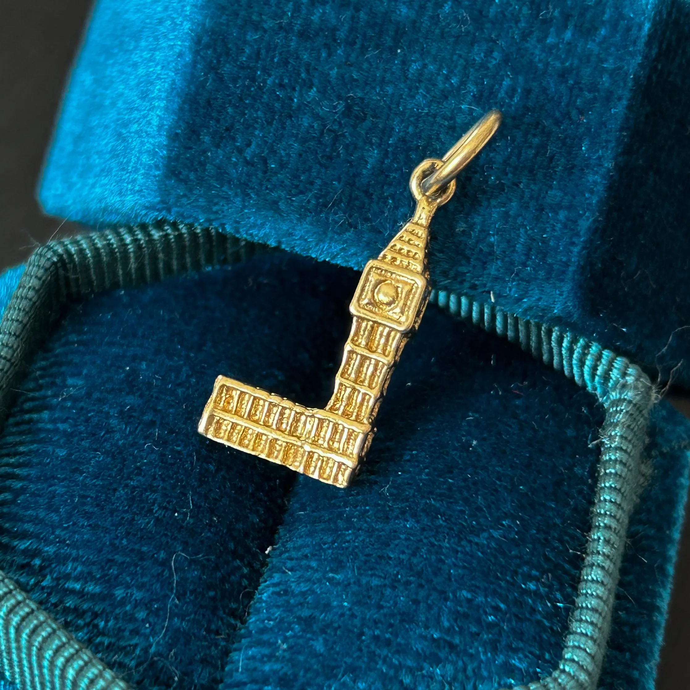 Big Ben Parliament Charm 10k