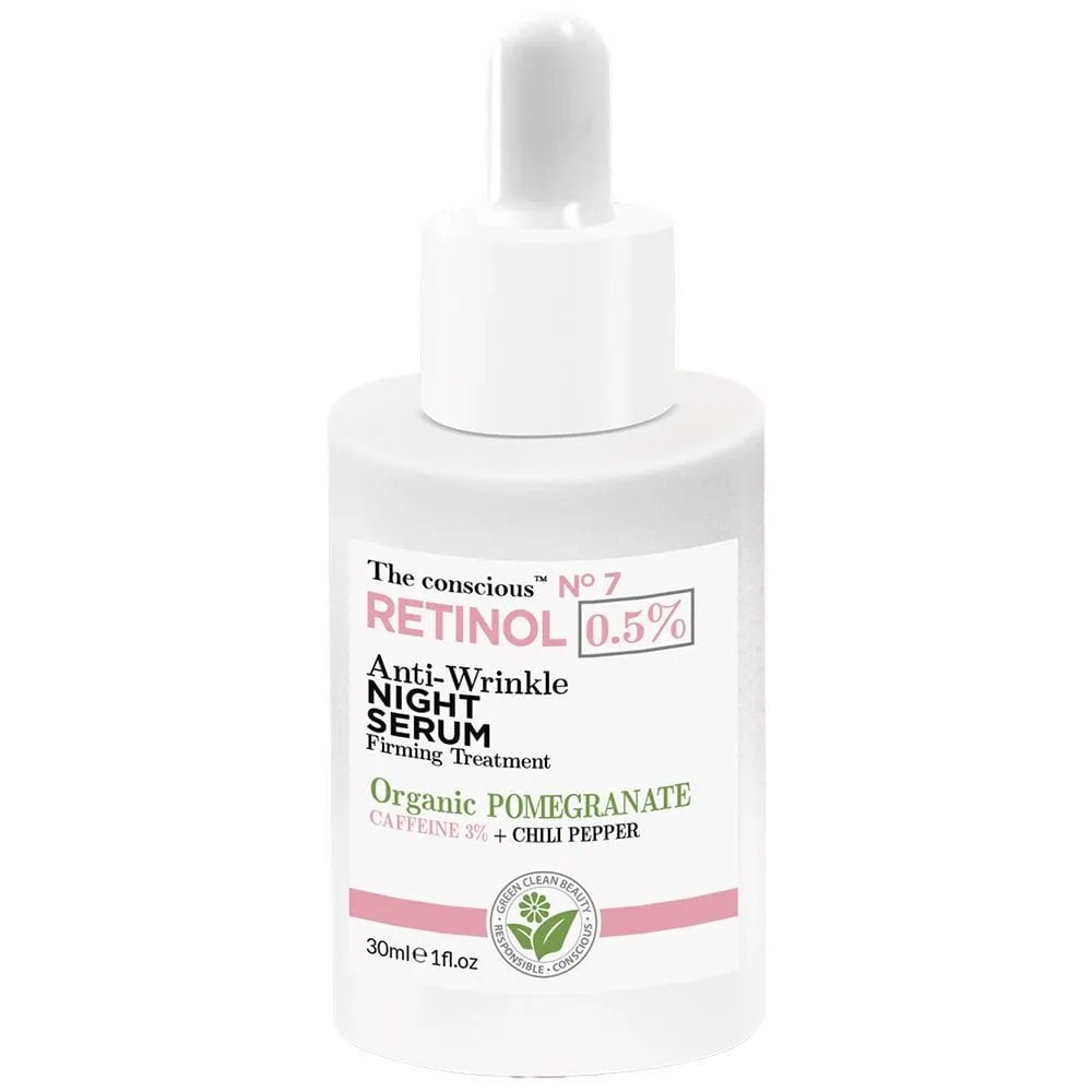 Biovene The Conscious No. 7 Retinol Anti-Wrinkle Firming Treatment Night Serum 30ml