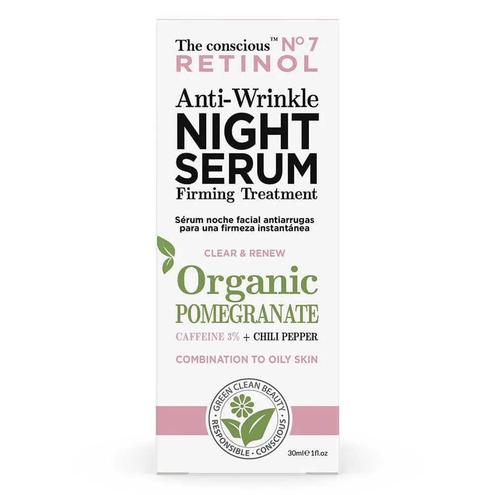 Biovene The Conscious No. 7 Retinol Anti-Wrinkle Firming Treatment Night Serum 30ml