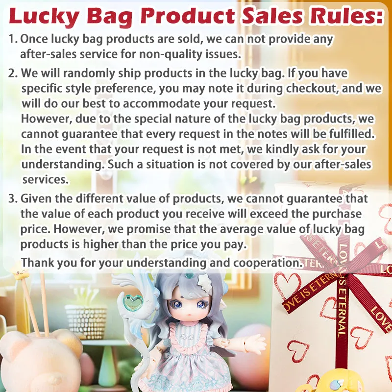 BJD and Accessories Lucky Bag
