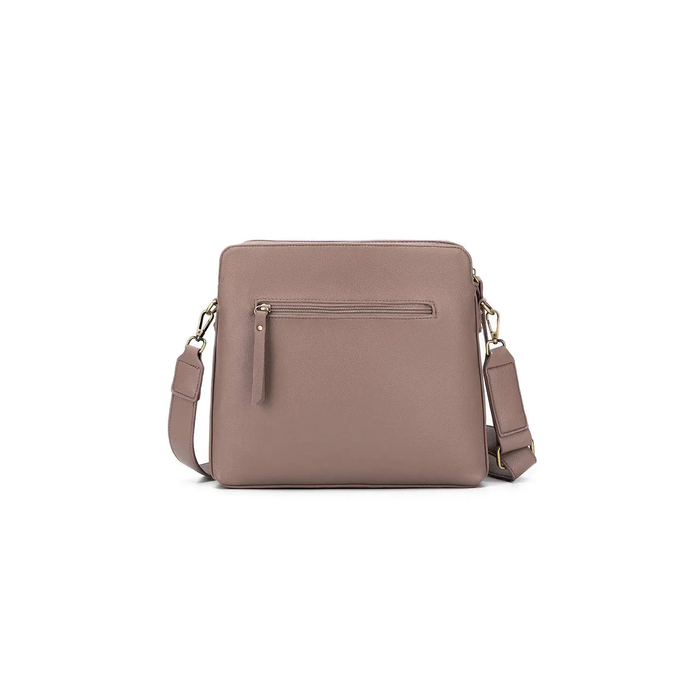 Black Caviar Designs Crossbody Bag - Paige Mushroom