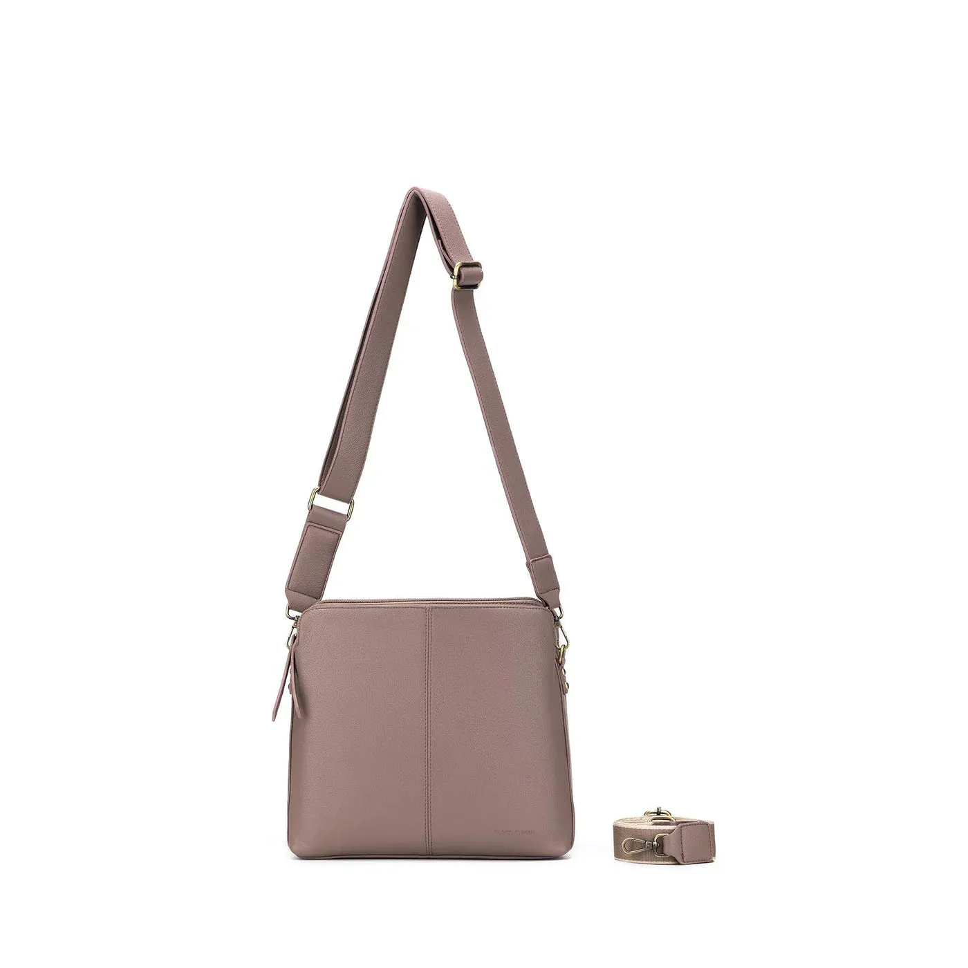 Black Caviar Designs Crossbody Bag - Paige Mushroom