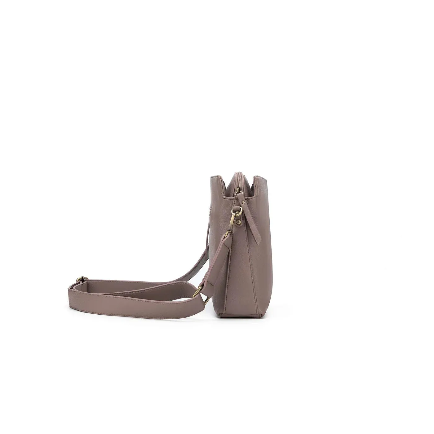 Black Caviar Designs Crossbody Bag - Paige Mushroom