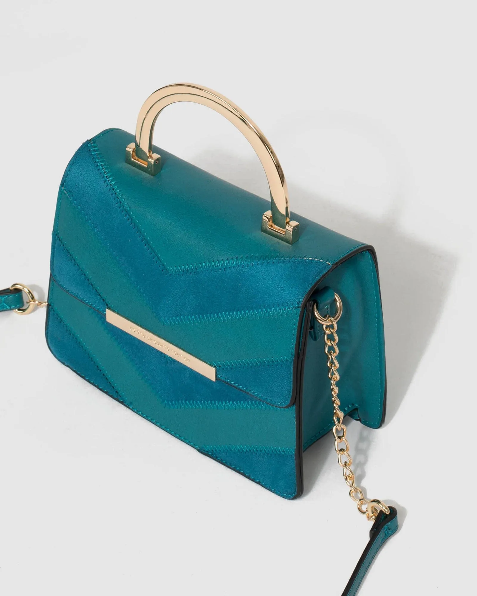 Blue Almira Arrow Tote Bag