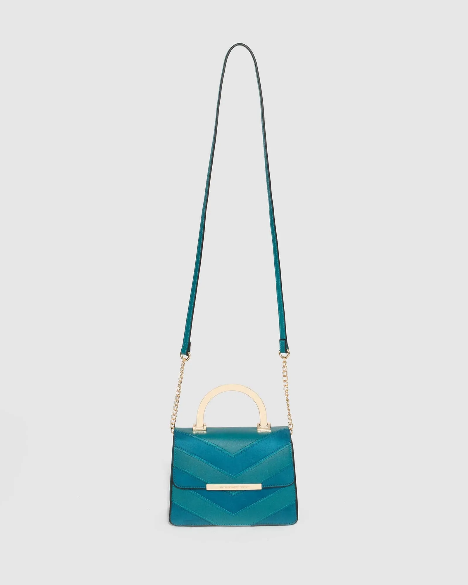 Blue Almira Arrow Tote Bag