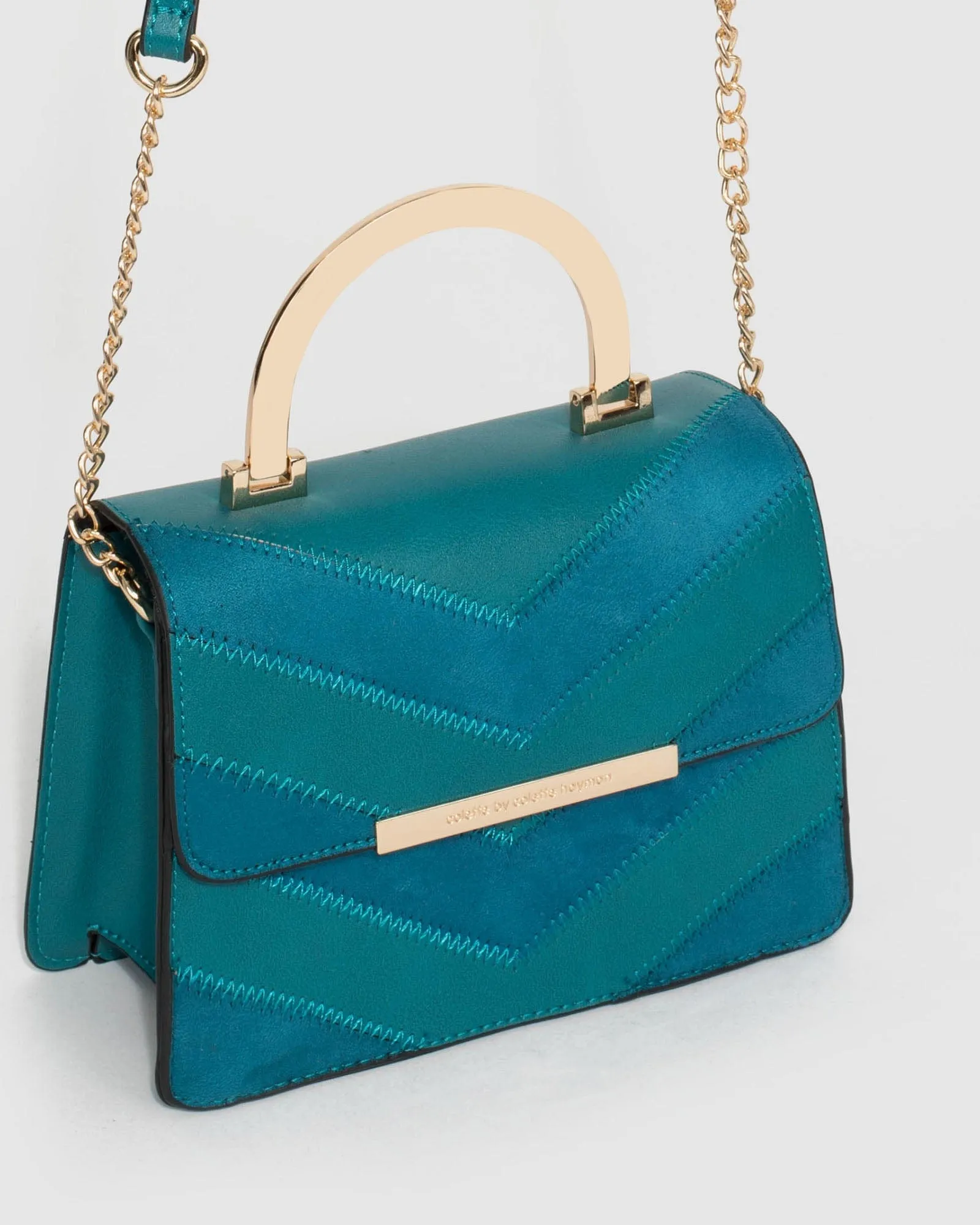 Blue Almira Arrow Tote Bag