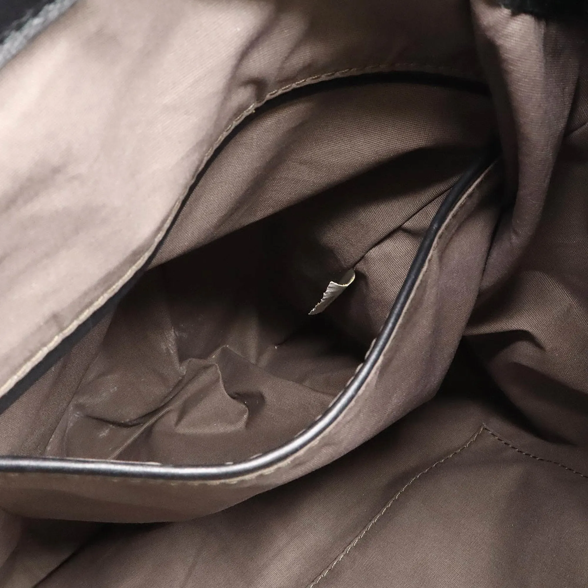 Bottega Veneta Intrecciato Black Pony-Style Calfskin Bag