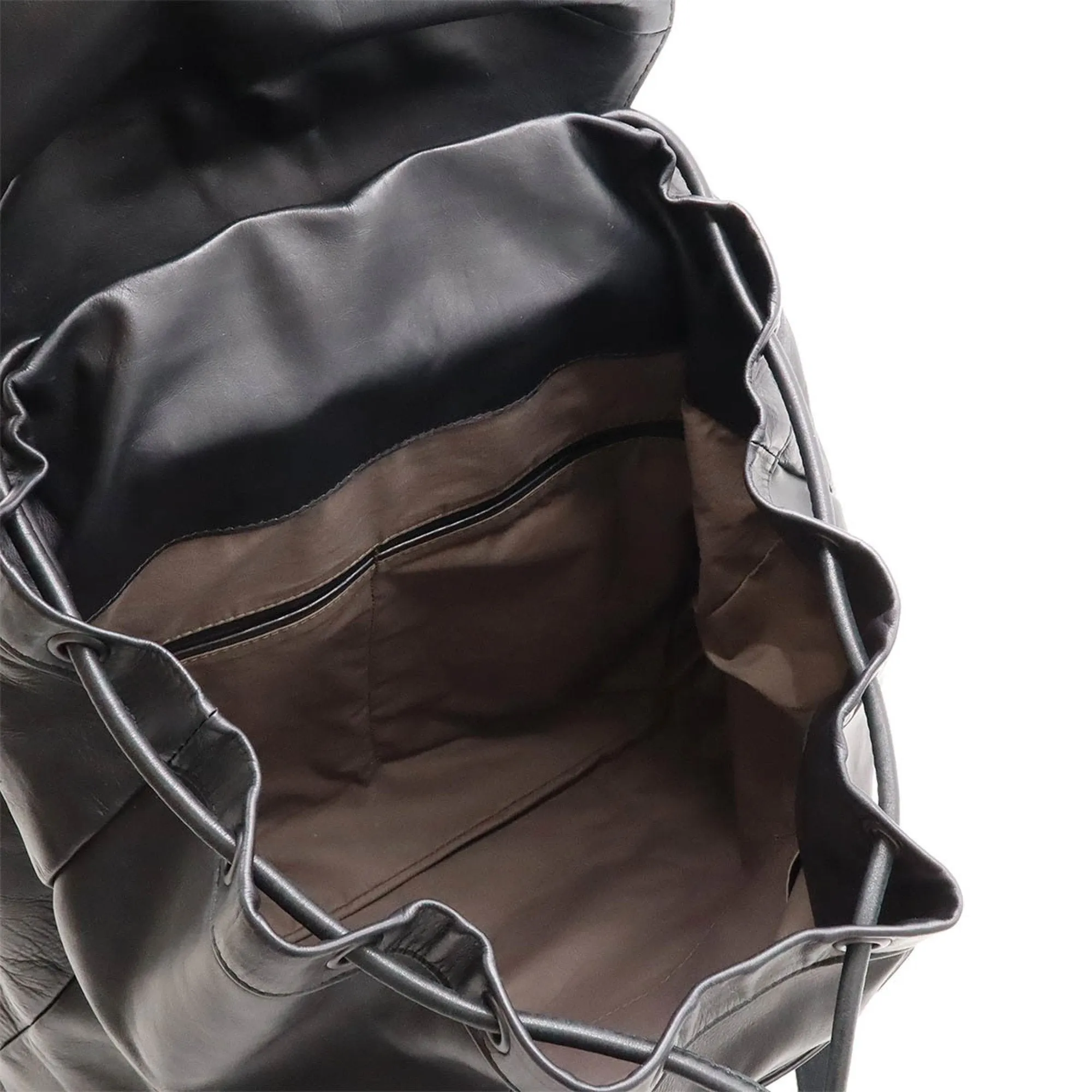 Bottega Veneta Intrecciato Black Pony-Style Calfskin Bag