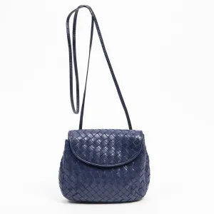 Bottega Veneta Vintage Intrecciato Mini Flap Crossbody Bag - AWL1388