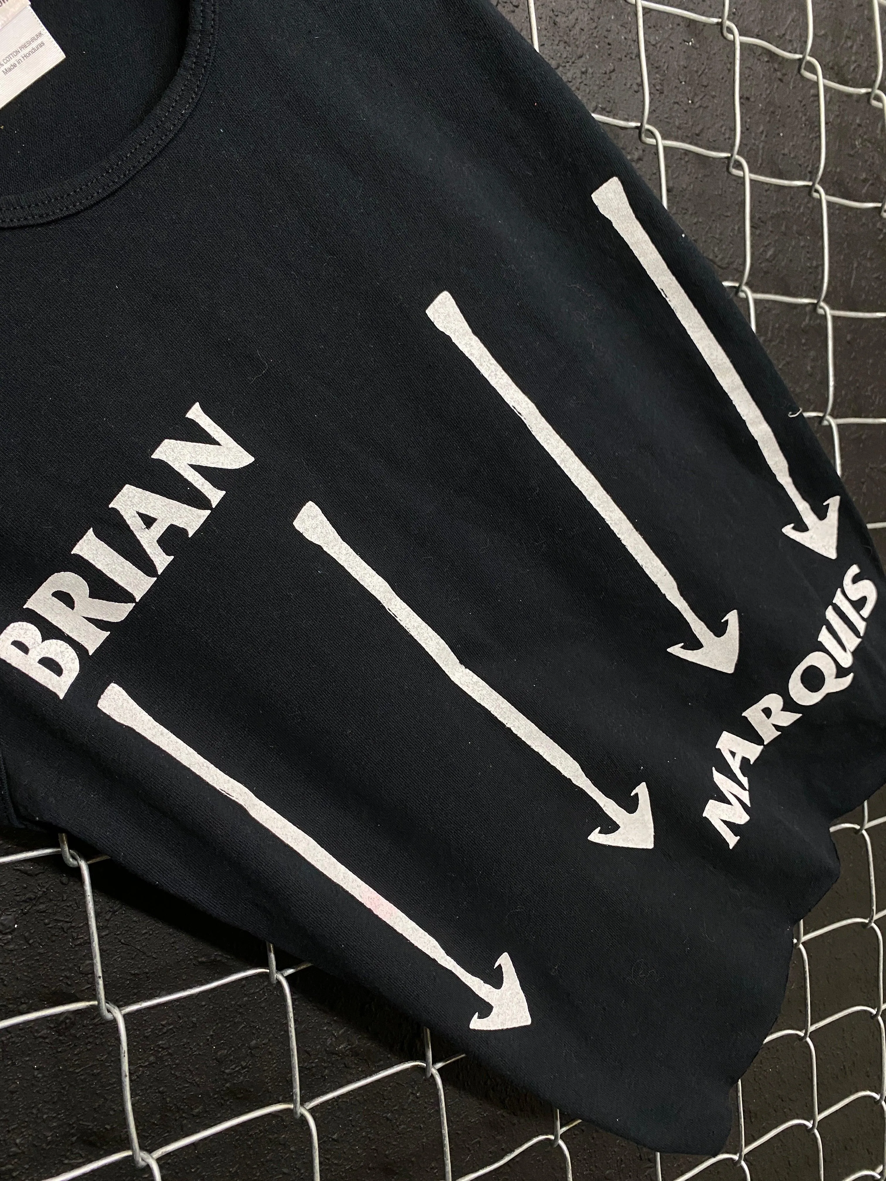 BRIAN MARQUIS-CROP TANK TOP-SMALL