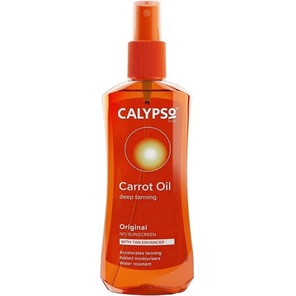 Calypso Original Carrot Oil Deep Tan Extender & Accelerator 200ml