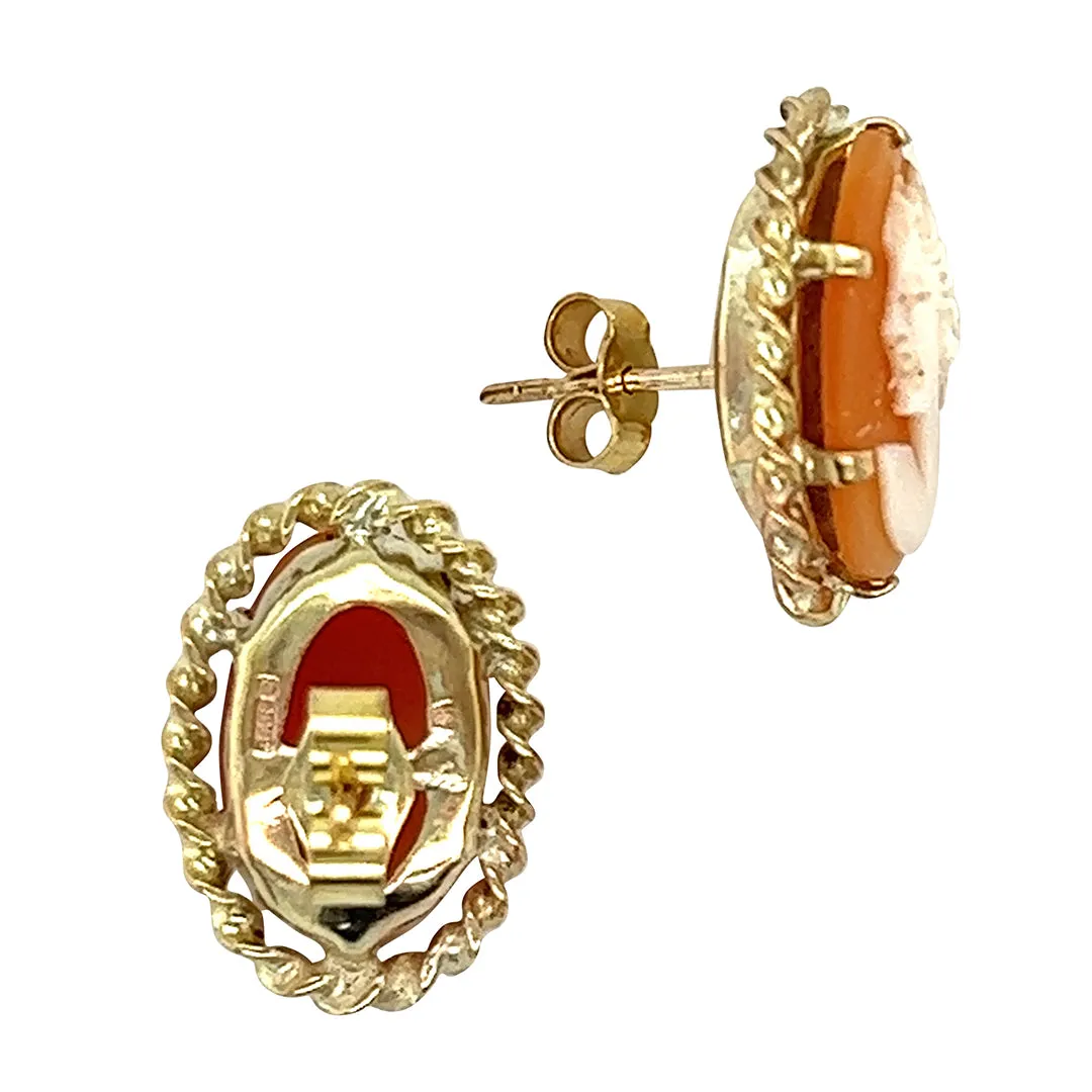 Cameo Earrings
