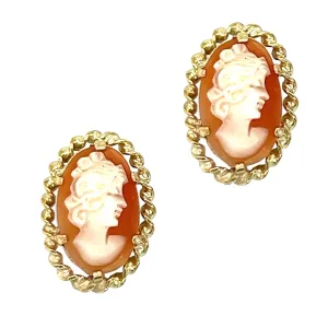 Cameo Earrings