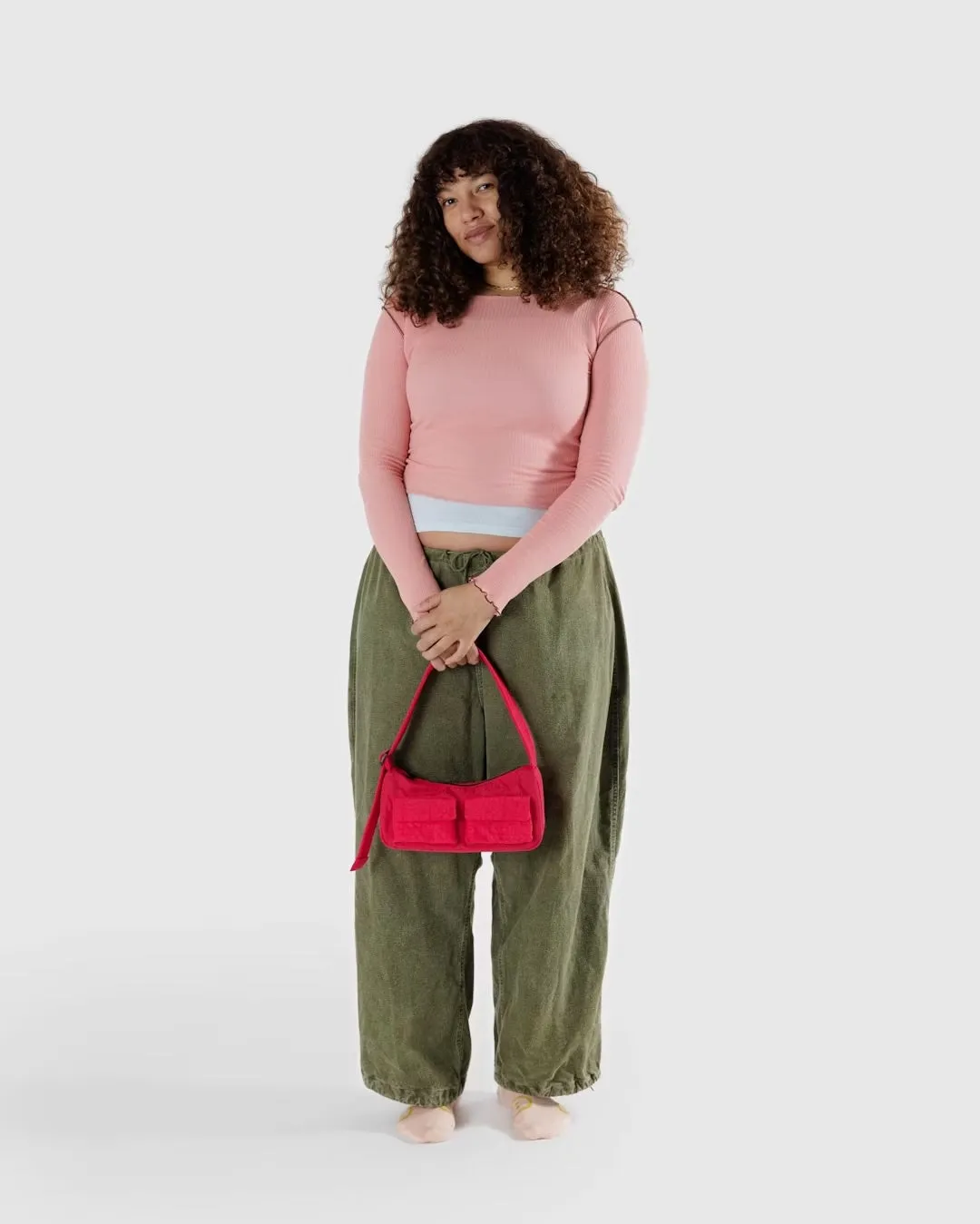 Cargo Shoulder Bag (Candy Apple)