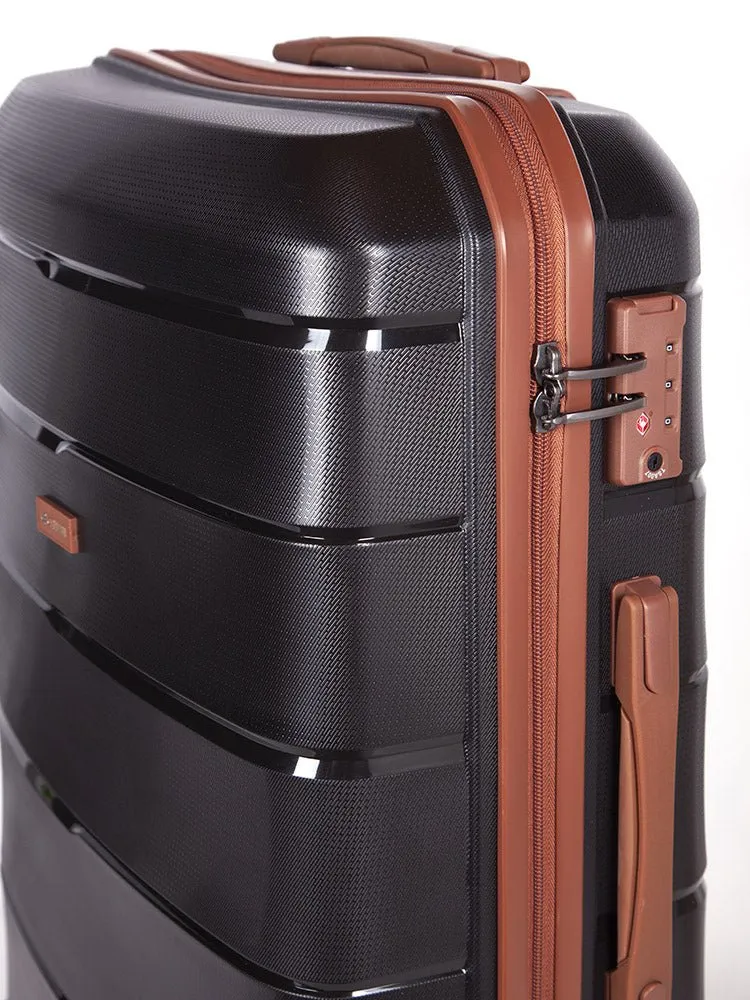 Cellini Spinn 65cm 4 Wheel Trolley Case | Black