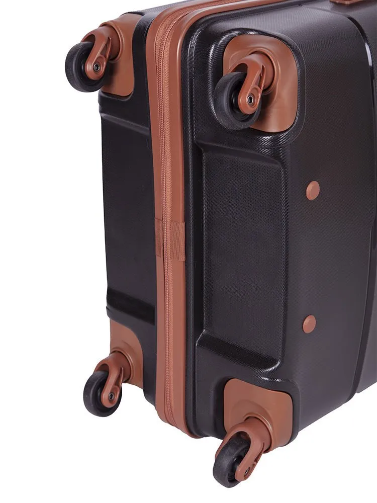Cellini Spinn 65cm 4 Wheel Trolley Case | Black