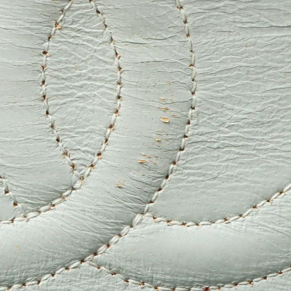 Chanel Around 2003 Made Cotton Flower Design Print Classic Flap Chain Bag 25Cm Yellow/Soft Blue/Multi