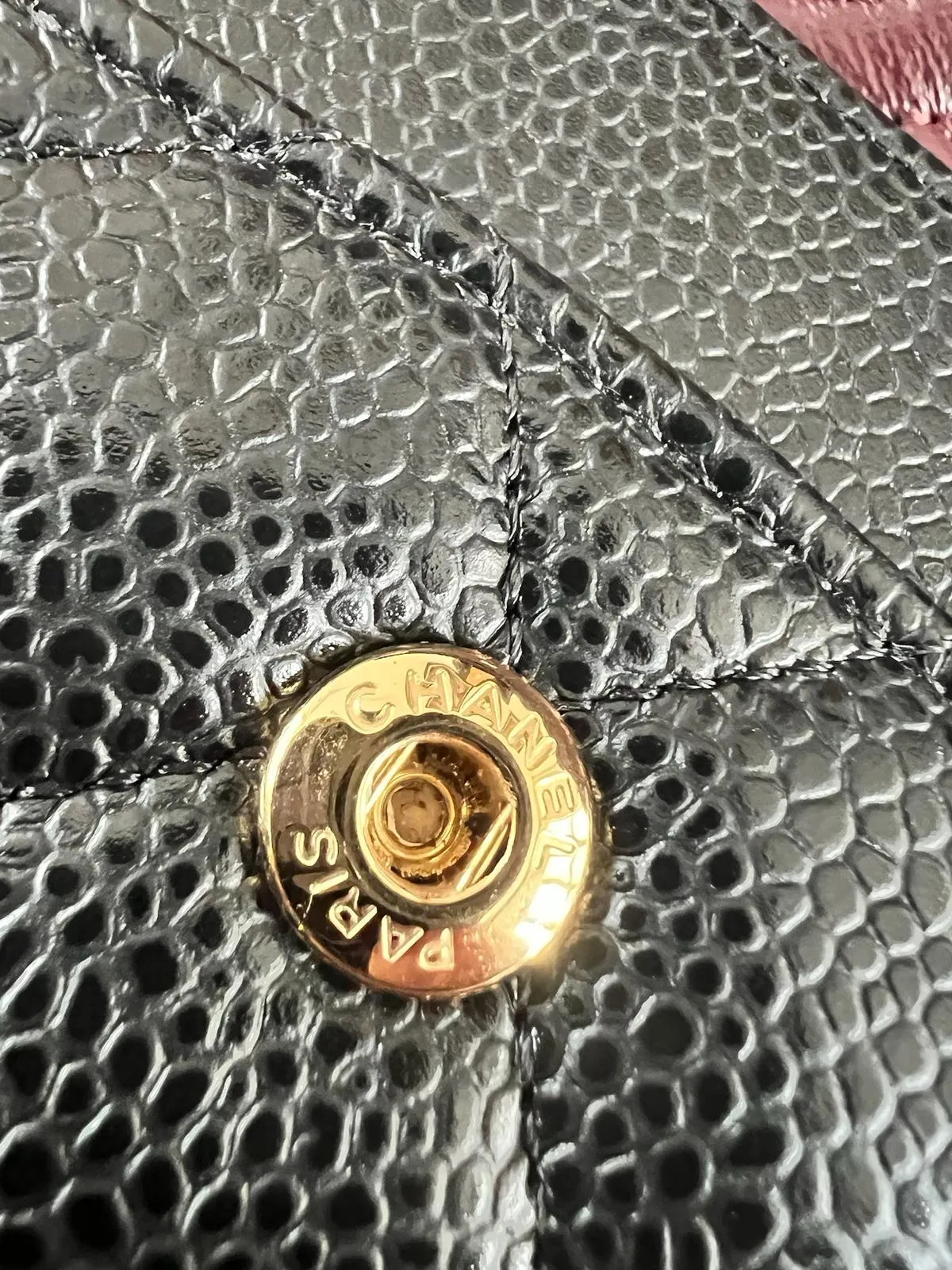 Chanel Classic Double Flap Medium in Black Caviar Leather with Gold Hardware 2021