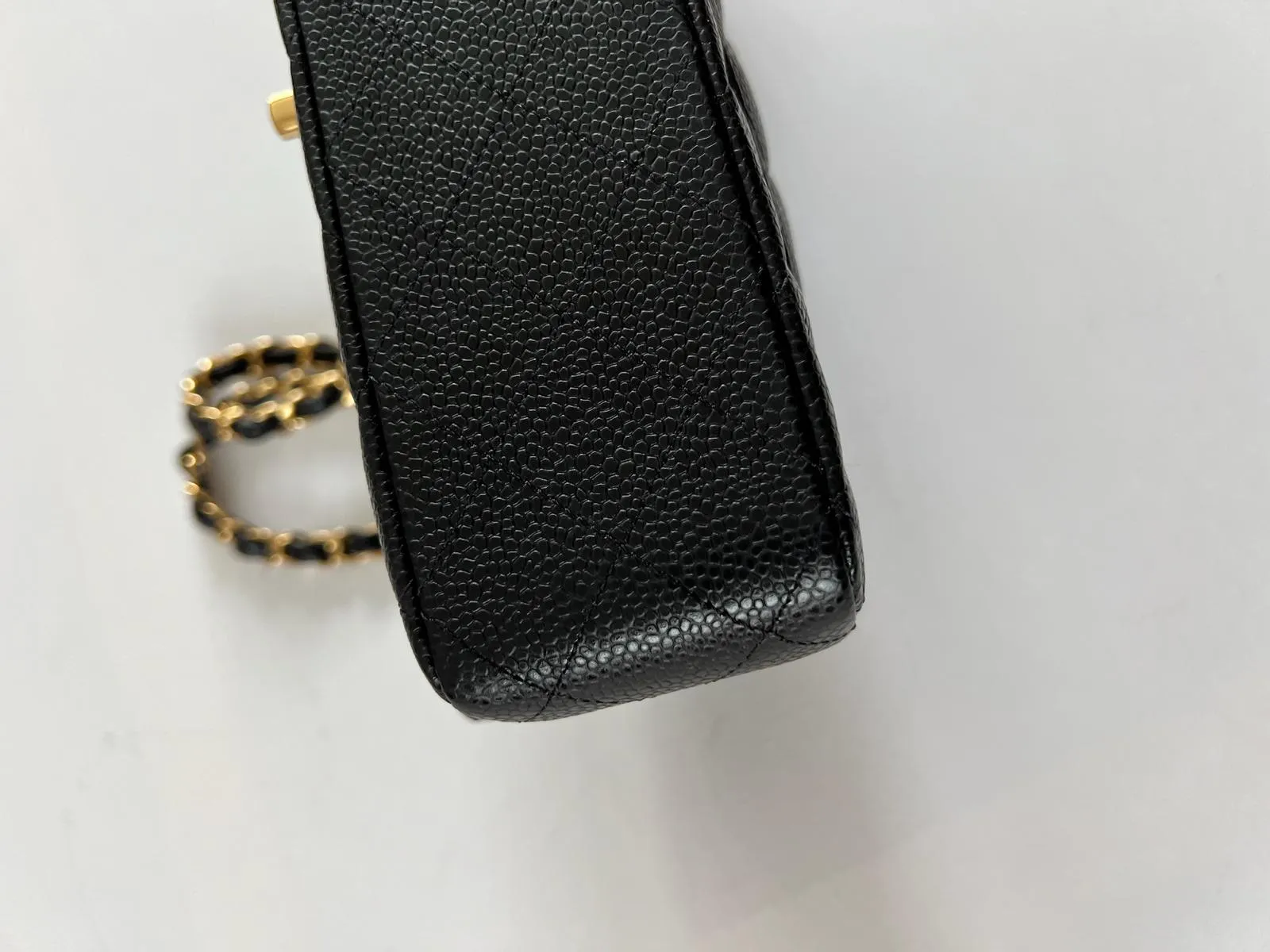 Chanel Classic Double Flap Medium in Black Caviar Leather with Gold Hardware 2021