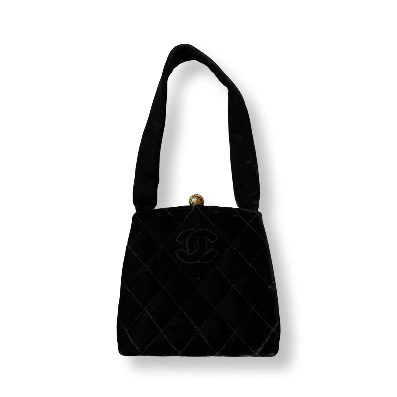 Chanel Vintage Velvet Evening Purse