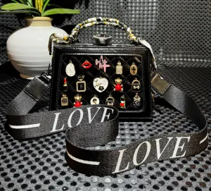 Charm Pendant Purse Vintage Clutch | Unique Evening Handbags