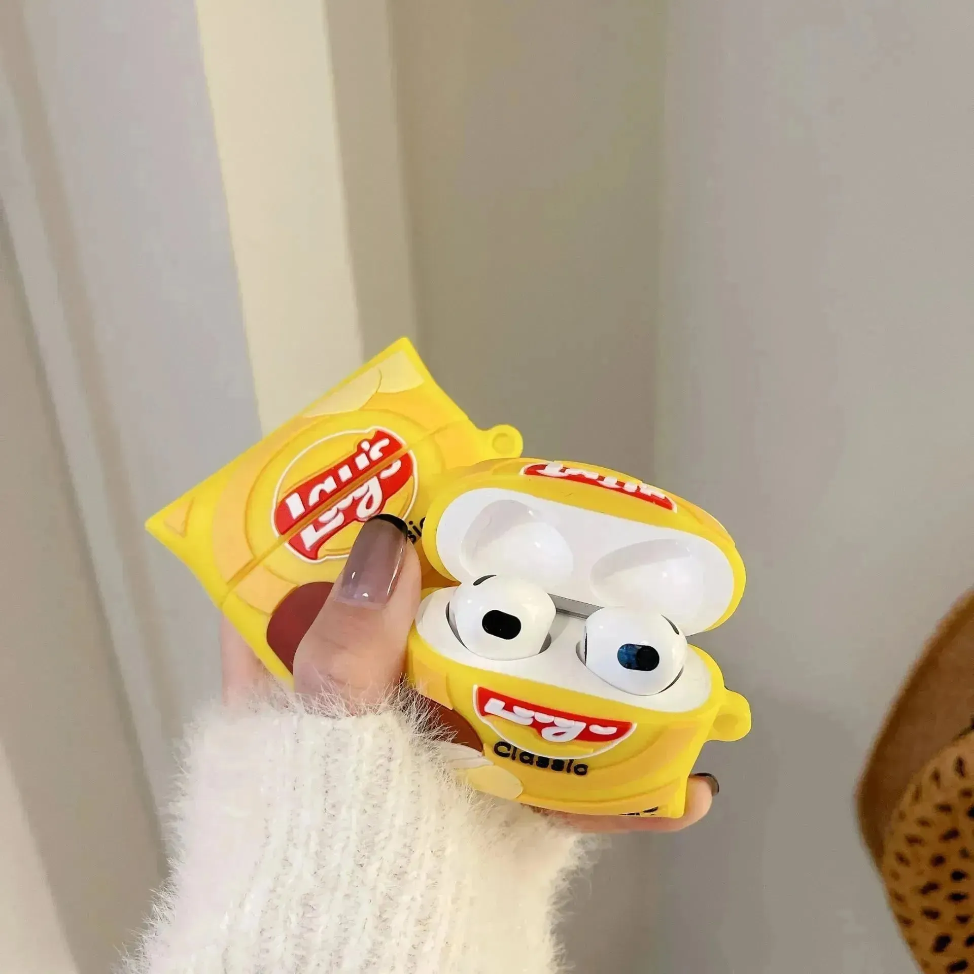 Chips Packet Silicon Case (For Airpods)