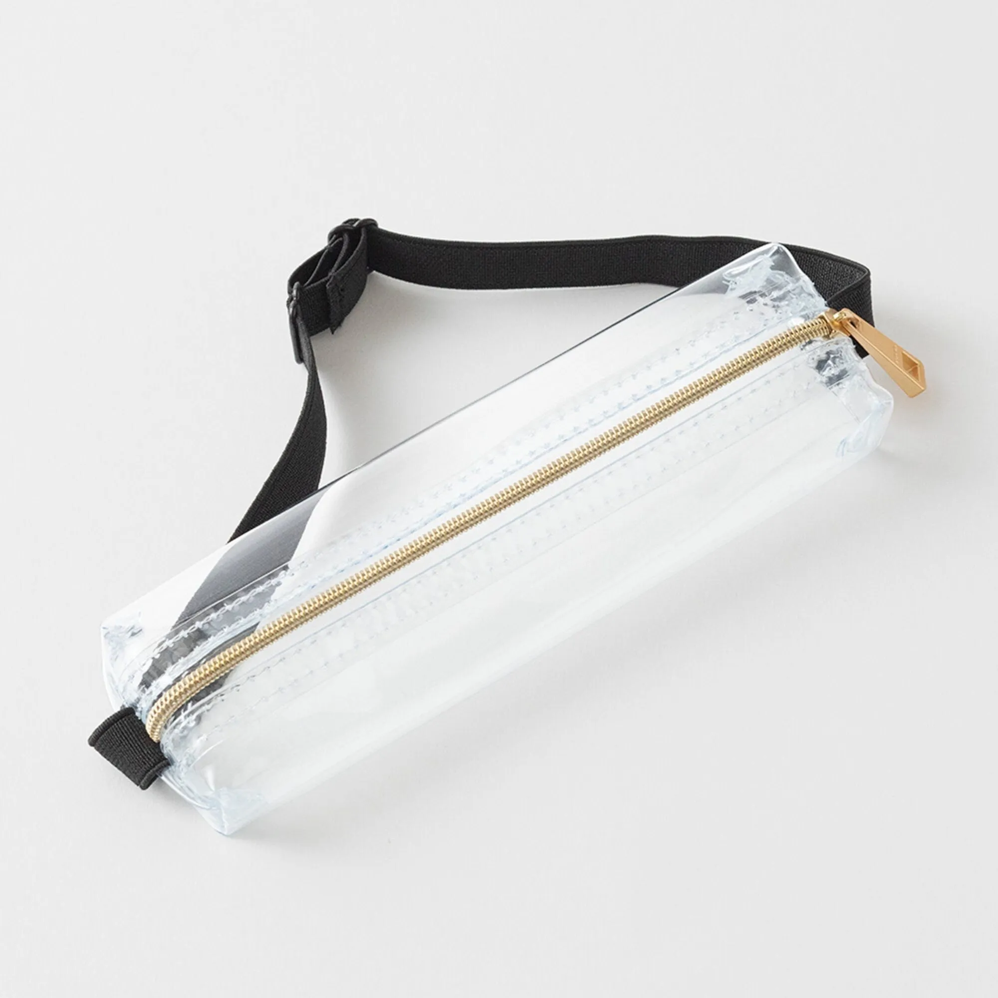 CLEAR  Midori Book Band Pen Case B6-A5 Midori Pen Case Canvas Pen Case Adjustable Midori Adjustable Pencil Case