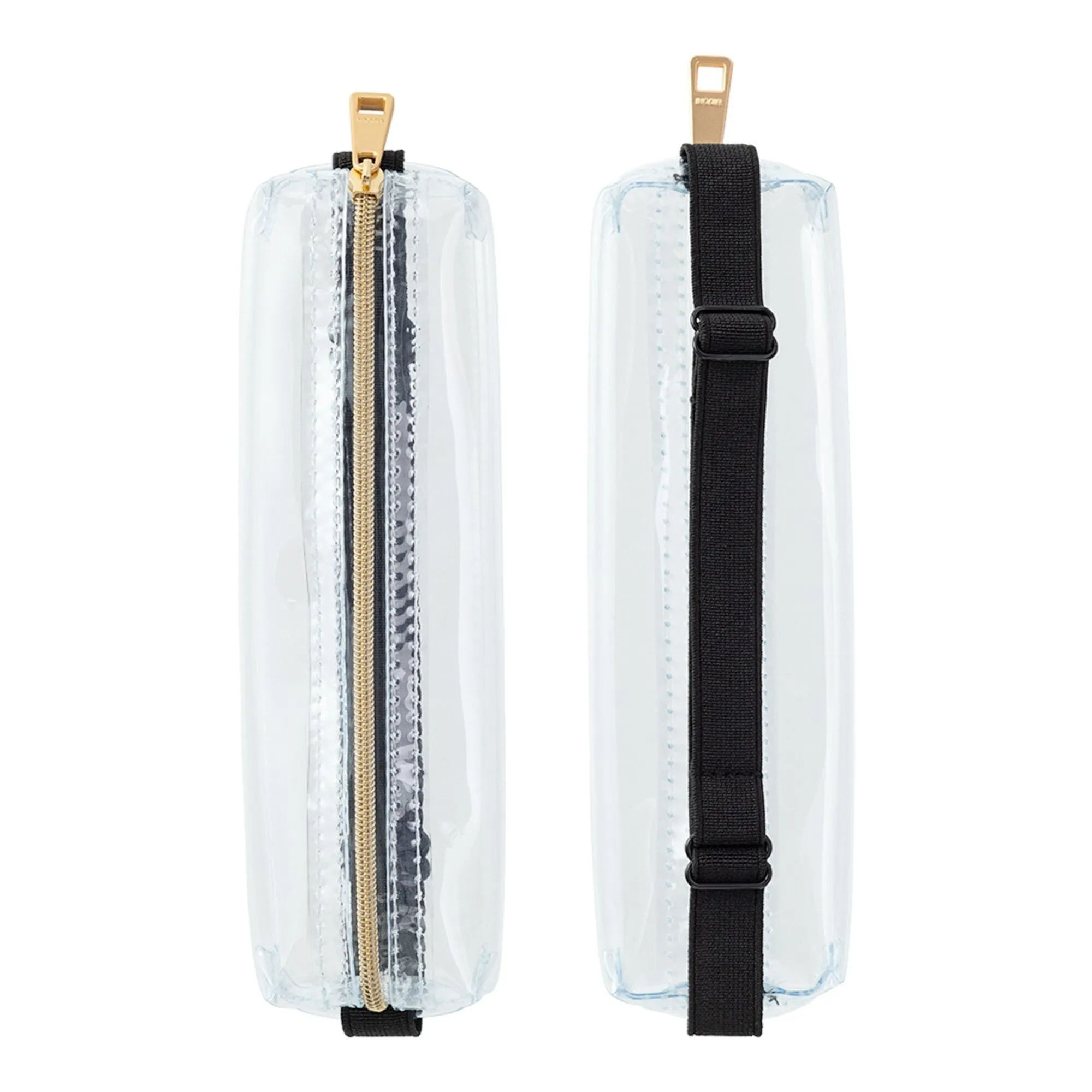 CLEAR  Midori Book Band Pen Case B6-A5 Midori Pen Case Canvas Pen Case Adjustable Midori Adjustable Pencil Case