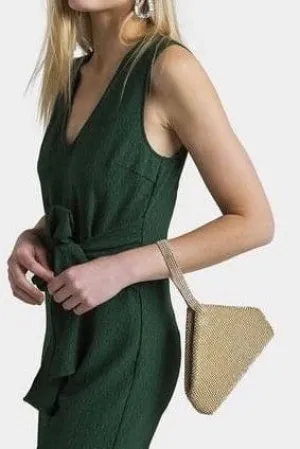 CLR82611 Stella Top Handle Party Clutch
