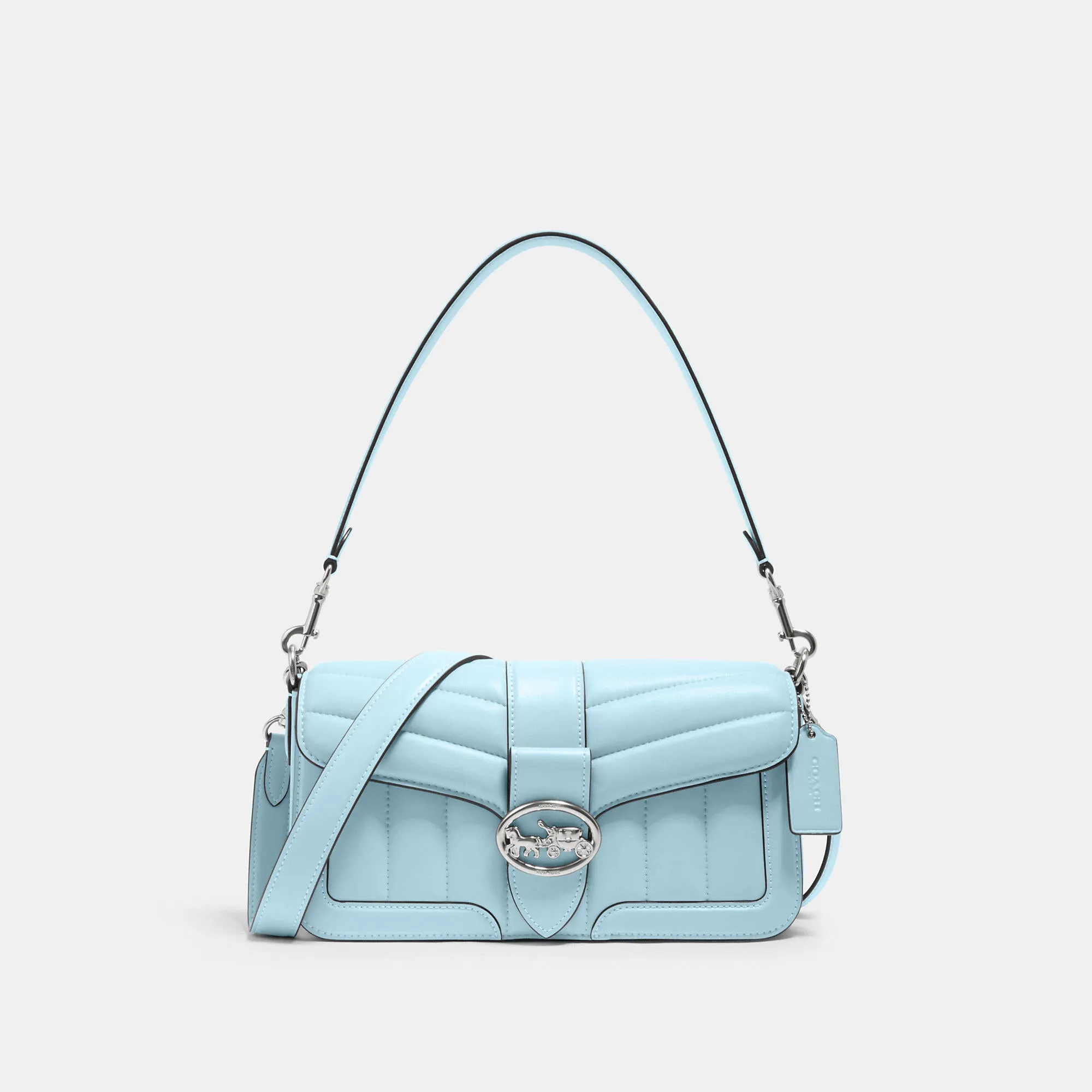 COACH Georgie Shoulder Bag With Quilting