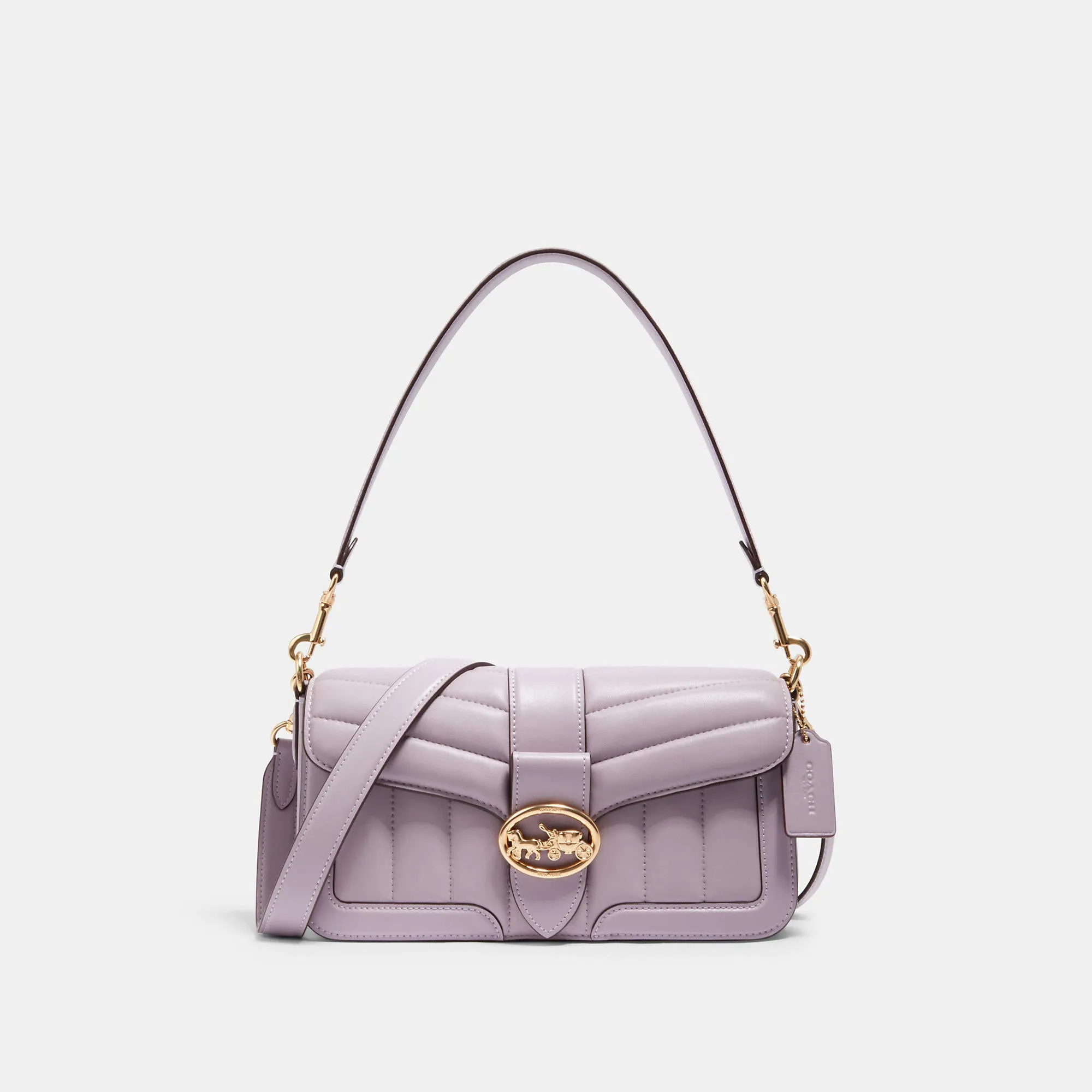 COACH Georgie Shoulder Bag With Quilting