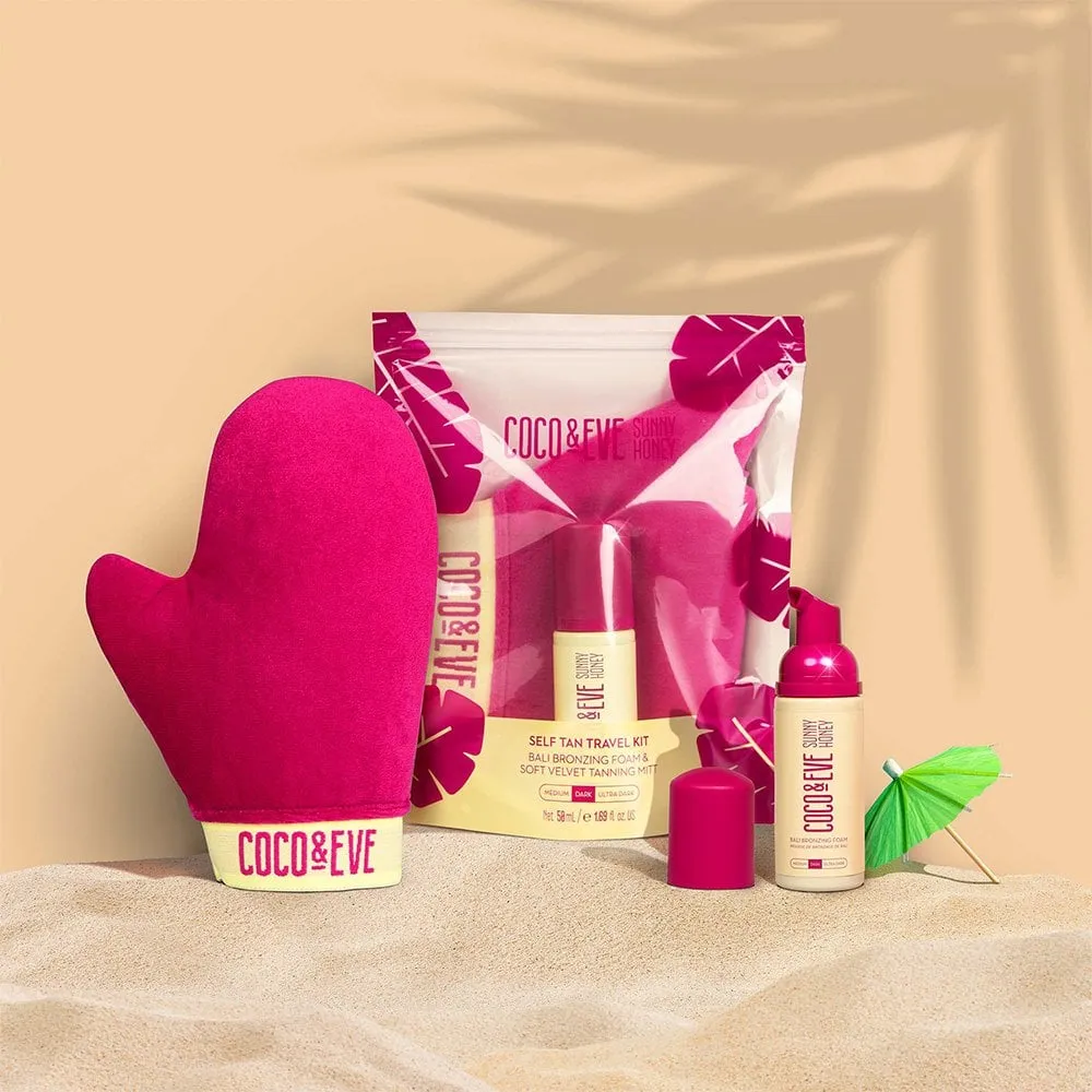 Coco & Eve Tanning Travel Kit Medium