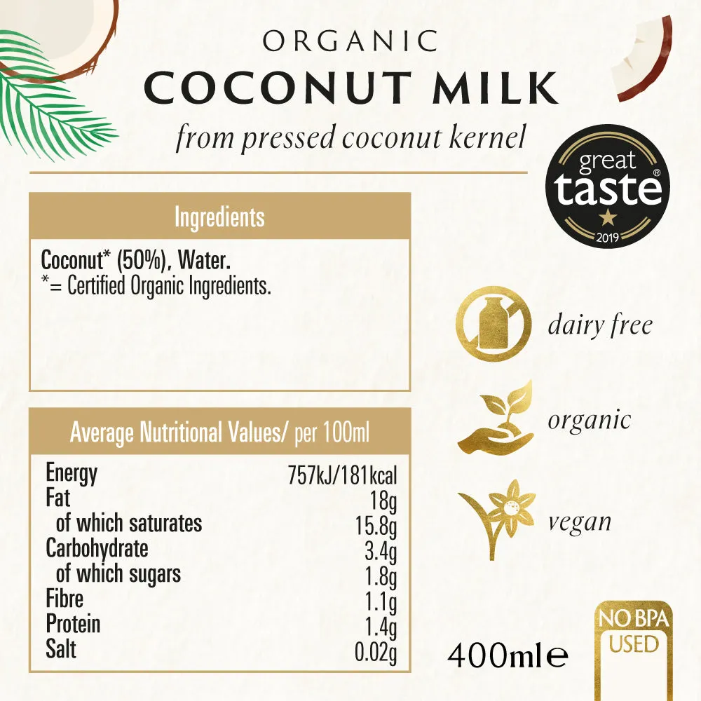 COCONUT MILK 6 PACK