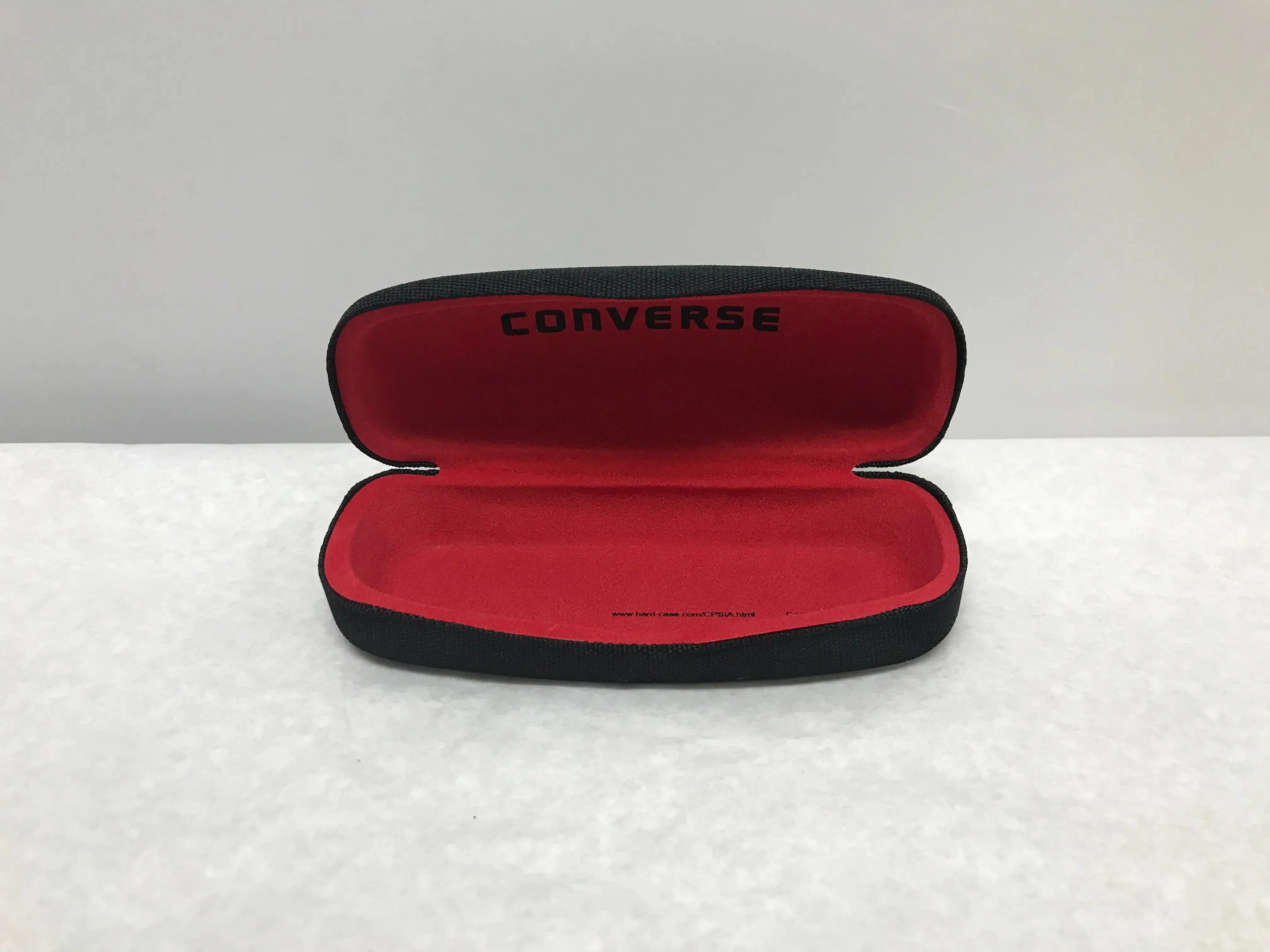 Converse Black and Red Eyeglasses Hard Case | KMOPT-87