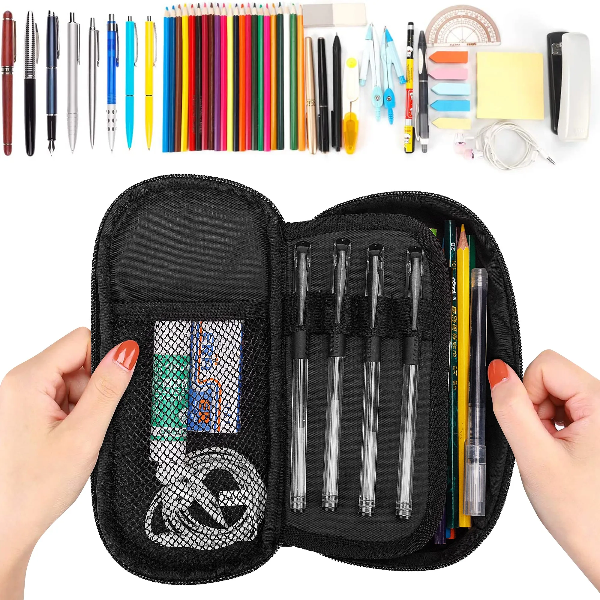 Cool Touch 3-Layer Pencil Case