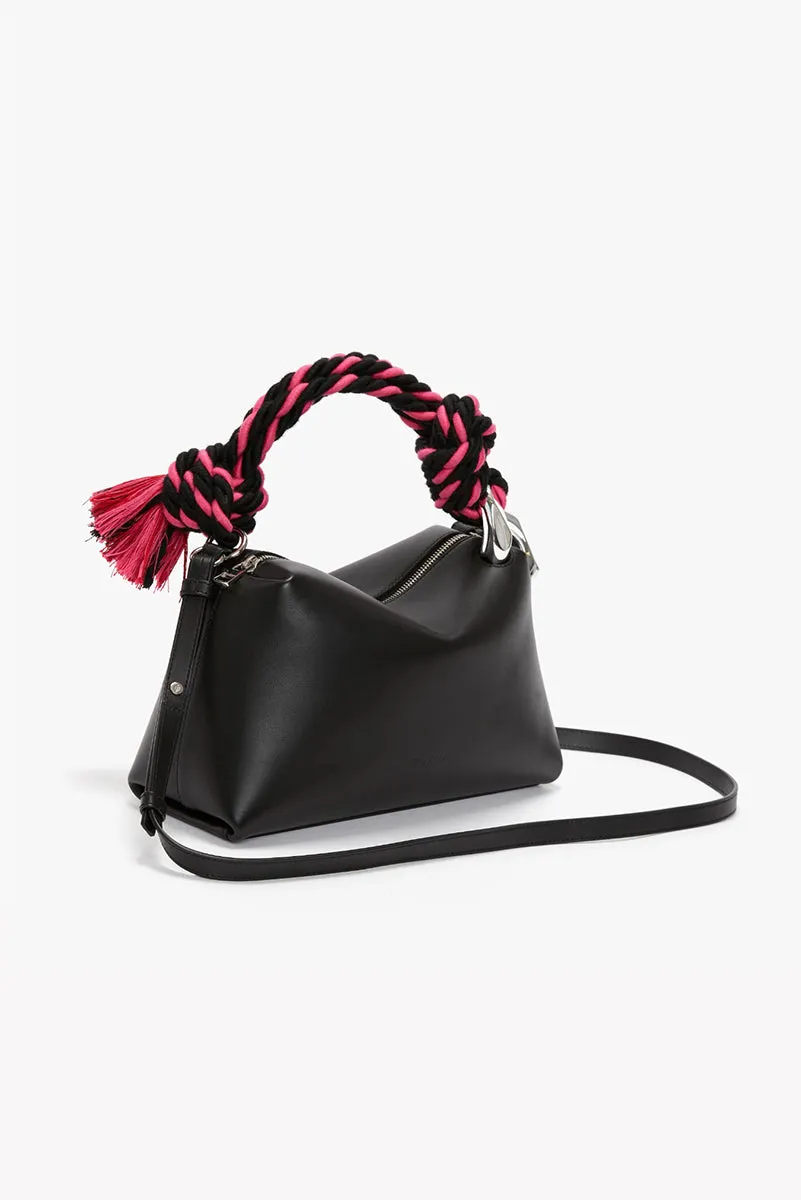 Corner Bag - Black Pink Rope