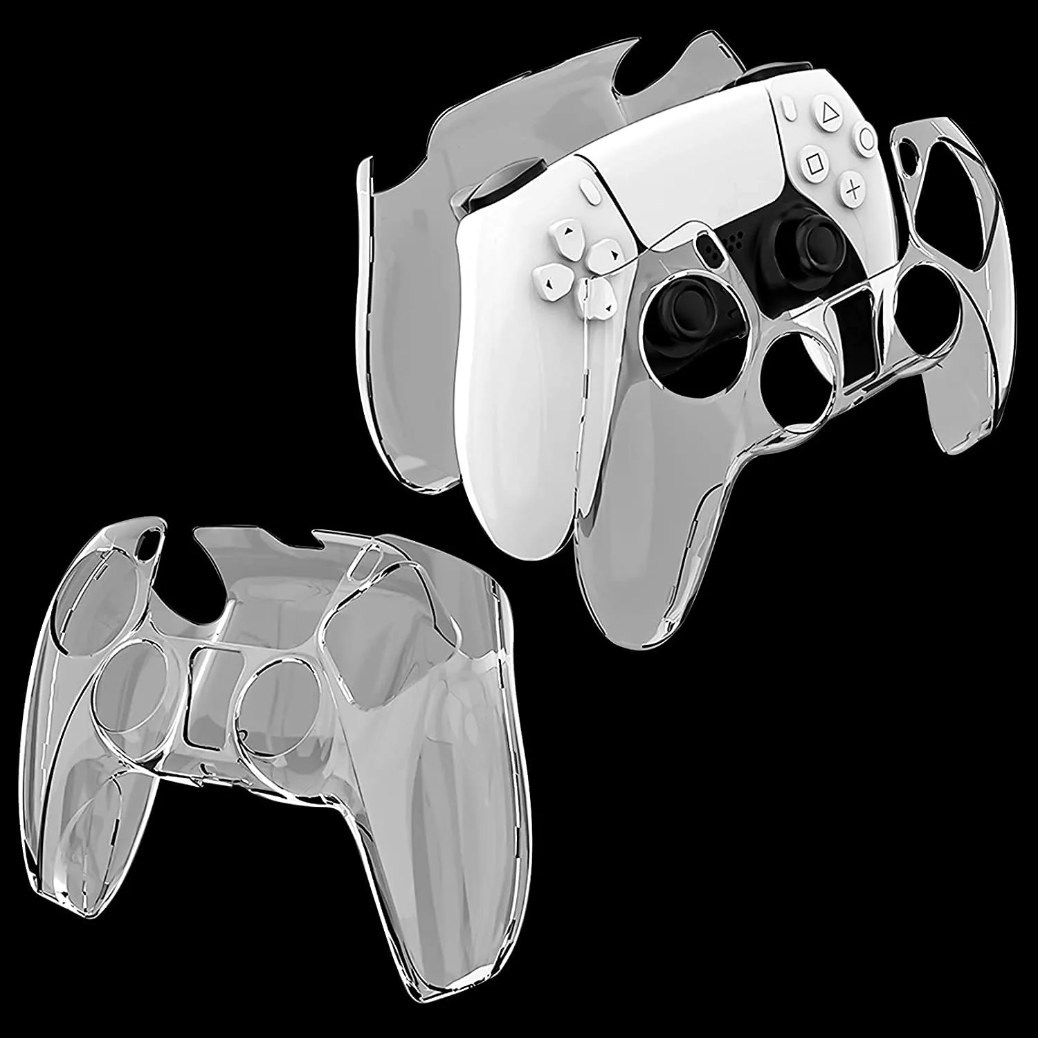 Crystal Case for Playstation 5 Dualsense Controller