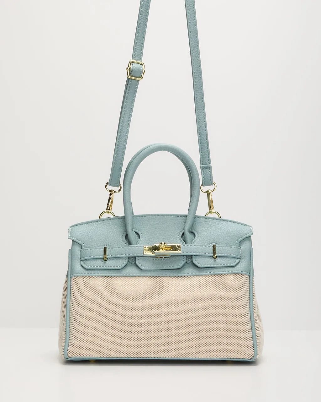 Dalina Two-Tone Structured Bag