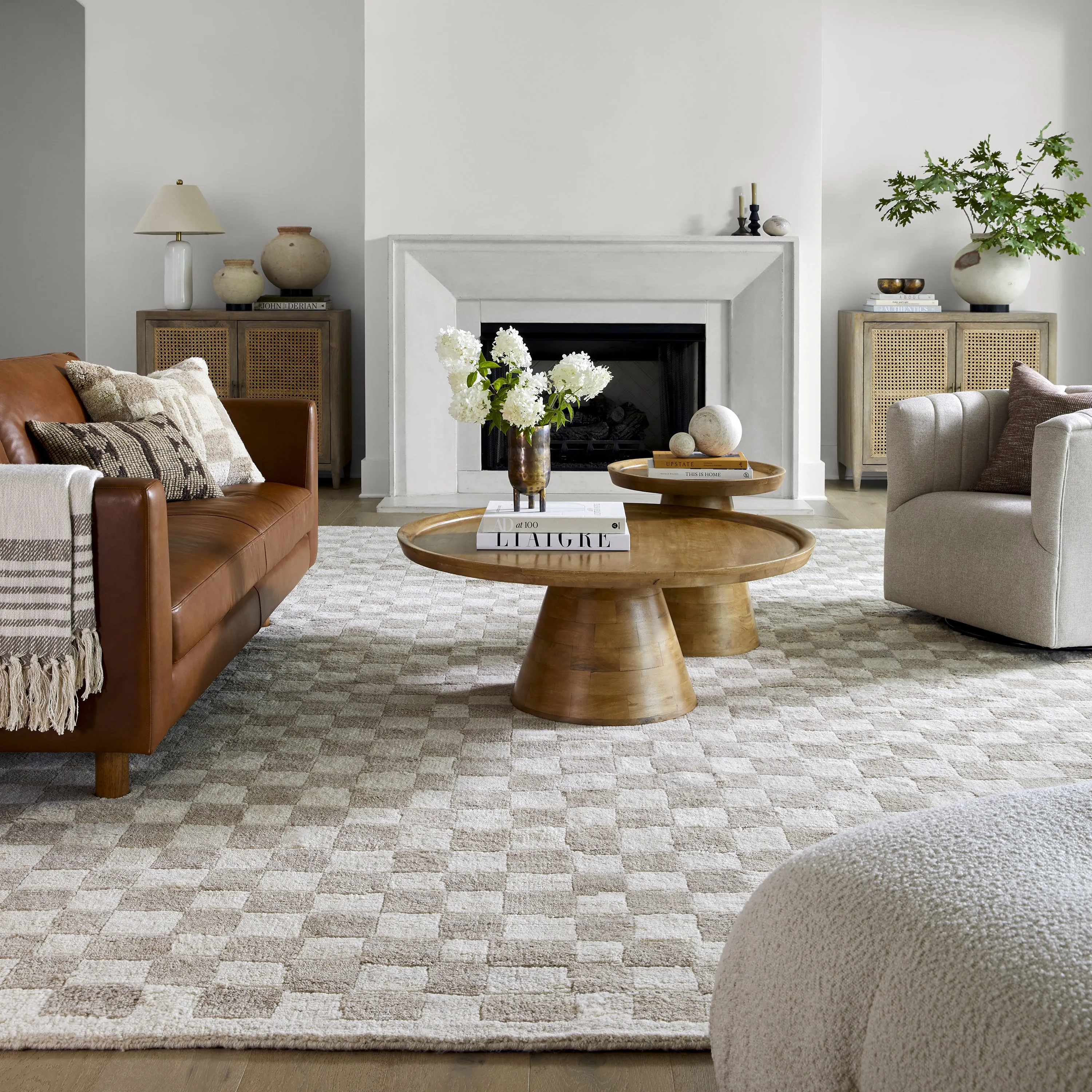 Damier 2 Rug