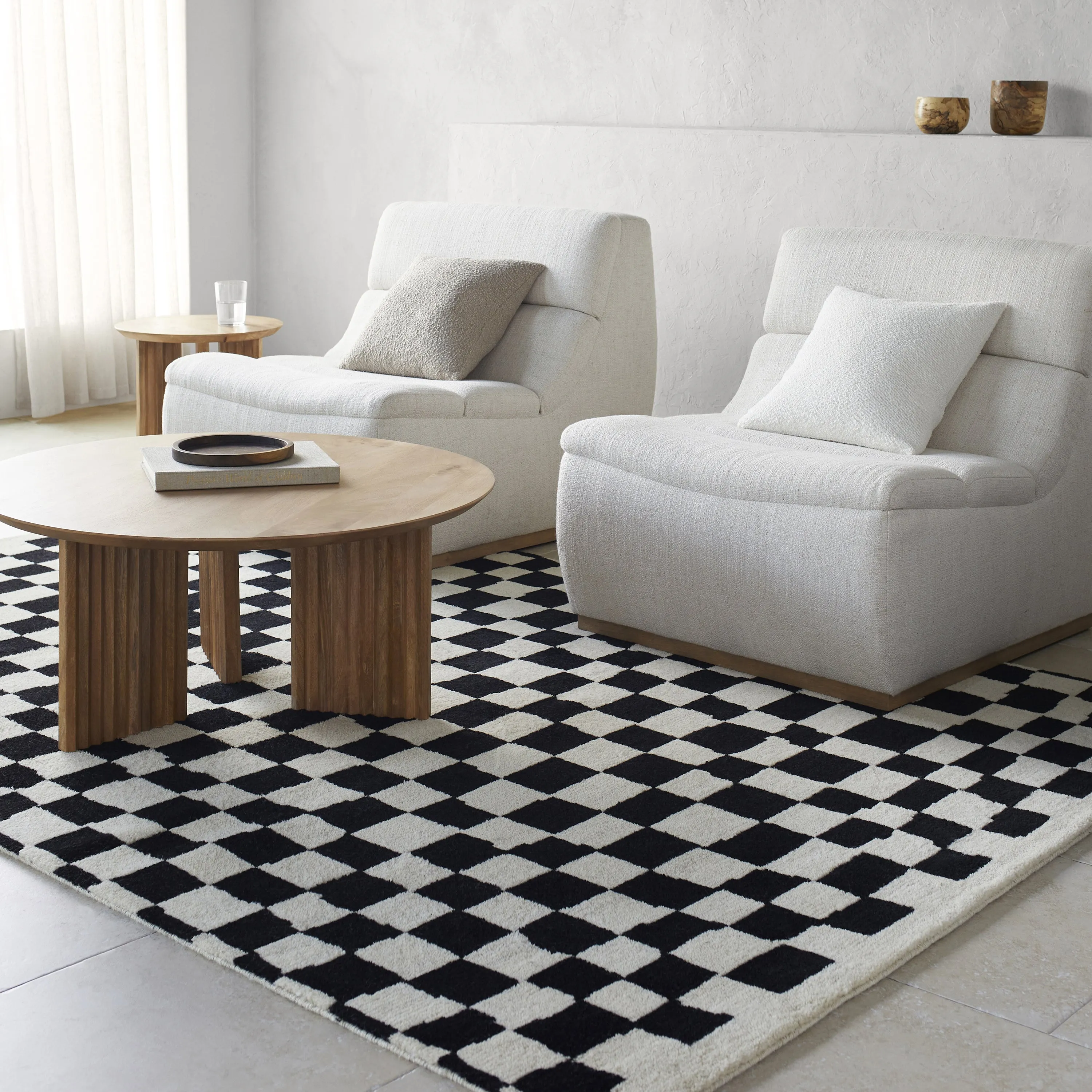 Damier 2 Rug