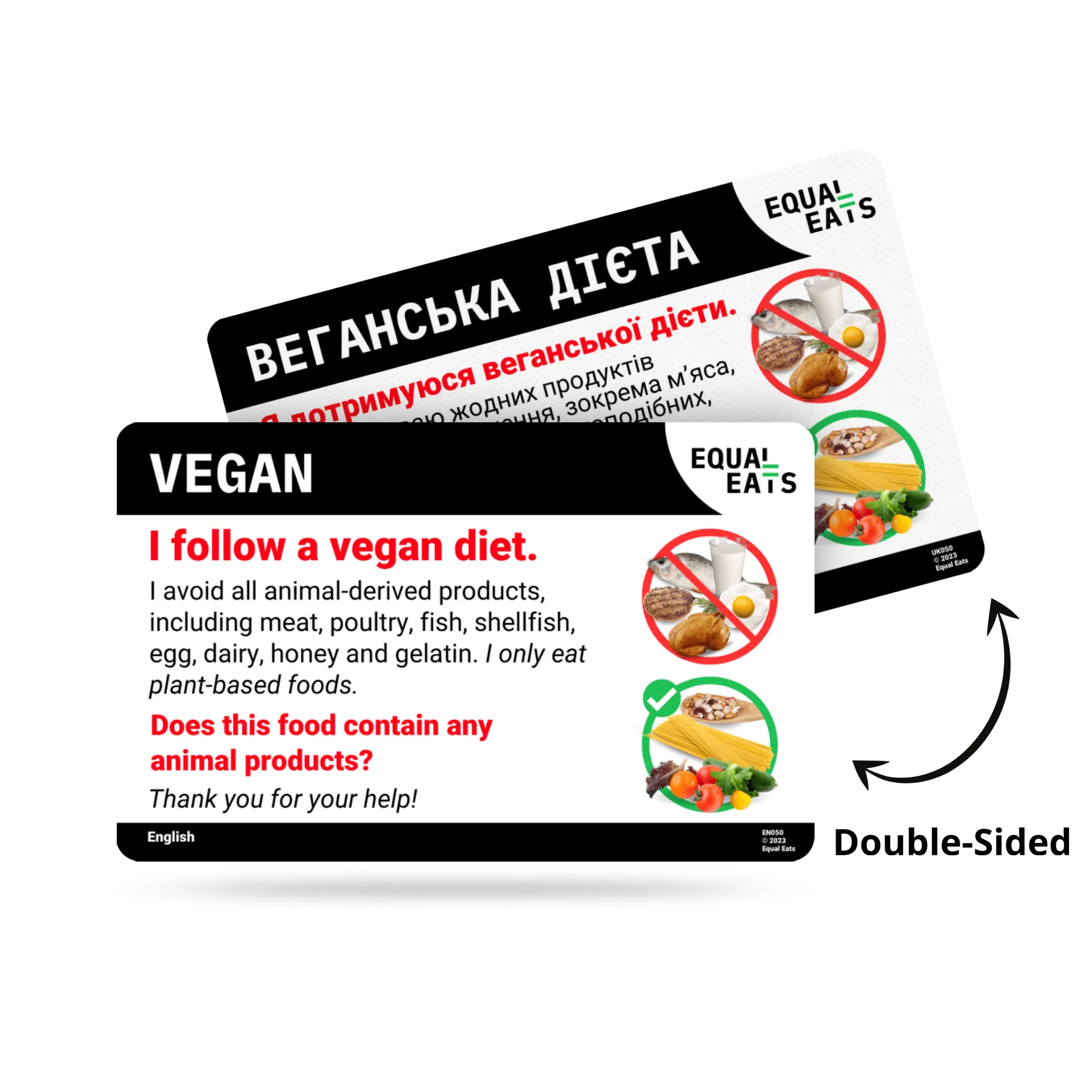 Danish Vegan Card