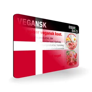 Danish Vegan Card