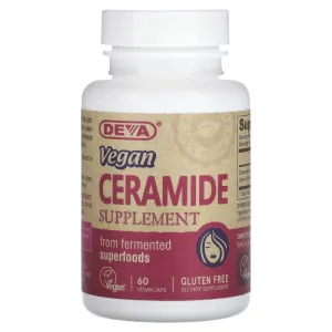 Deva Vegan, Vegan Ceramide Skin Support, 60 Tablets