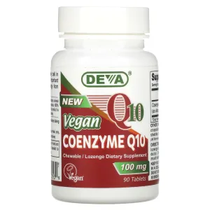 Deva Vegan, Vegan Coq10 100 mg, 90 Chewables