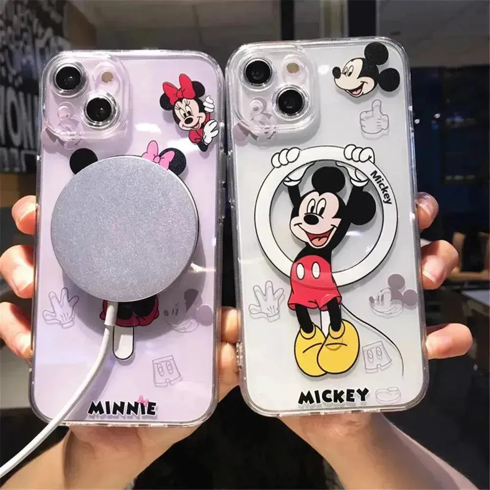 Disney Mickey Minnie MagSafe Phone Case (For iPhones)